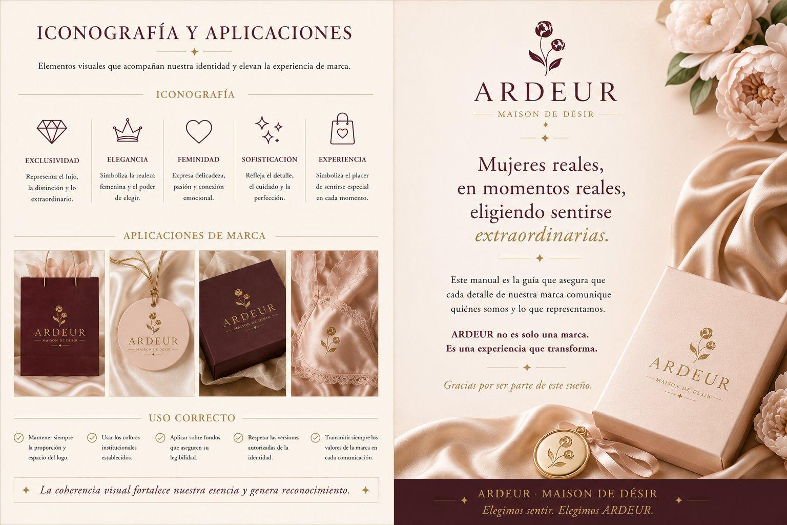 ARDEUR — Mujeres reales, en momentos reales, eligiendo sentirse extraordinarias